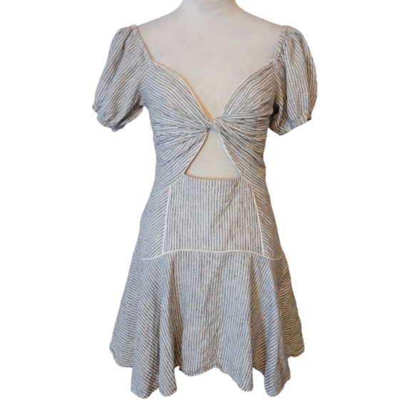 Significant Other Australian Brand Linen Rockpool Mini Dress Size 6 - Picture 3 of 7